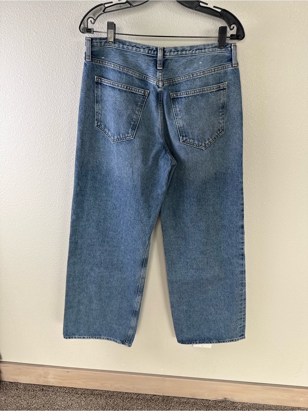 AGOLDE Keira Wide Leg Jeans Downtown Denim Casual Women’s Size 26 - Picture 9 of 13